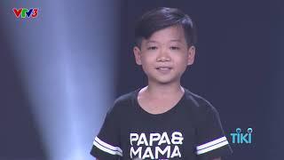 Nguyễn Minh Chiến – Nơi Ấy Con Tìm Về   Tập 5 Vòng Giấu Mặt   The Voice Kids Giọng Hát Việt Nhí 2018