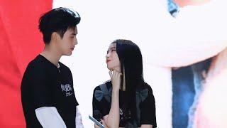 Close up fancam of Zhou Ye & Chen Feiyu's cute eye interactions during #yesterdayoncemore roadshow!