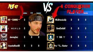 4 CONQUEROR PLAYER  CHALLENGE  ME |tdm fight|mr sammu