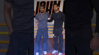 Suniel Shetty With Son Ahan Shetty At "Disco Dancer The Musical Red Carpet" #shortvideo #sunilshetty