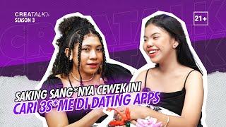 SAKING SANG*NYA CEWEK INI, CARI 3S*M3 DI DATING APPS