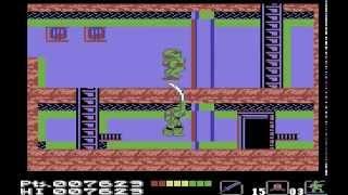 Teenage Mutant Hero Turtles Longplay (C64) [50 FPS]