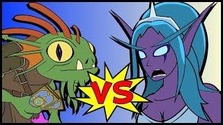 MORGL v TYRANDE: A Hearthstone Cartoon!