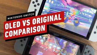 Nintendo Switch OLED vs. Nintendo Switch Original Comparison