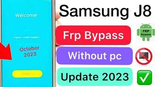 2023:-- Samsung J8 / SM-J810F Frp Bypass Without PC  Google Account Remove  100% Worked |