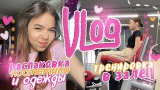 VLOG  Мои Продуктивная жизнь  Распаковка одежды и косметики