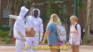 Fake Beekeeper Prank!