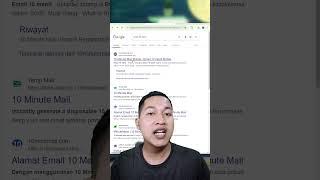 Cara Mengatasi Website Berbayar Dengan Membuat Email Sekali Pakai | Email 10 Menit