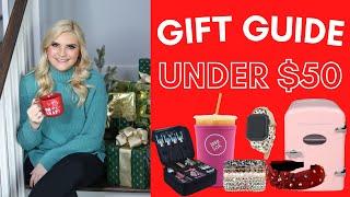 CHRISTMAS GIFT GUIDE UNDER $50! | Collab with KELLYPREPSTER | Kortney and Karlee