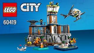 LEGO City Police Prison Island (60419)[980 pcs] Step-by-Step Building Instructions @TopBrickBuilder