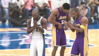 NBA 2K23 The Kobe Era - Los Angeles Lakers Vs Washington Wizards (Michael Jordan) PS5 Gameplay