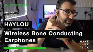 HAYLOU Wireless Bone Conducting Headphones Review