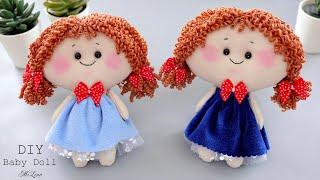  КУКЛА СВОИМИ РУКАМИ  Curly Hair Cute Doll 