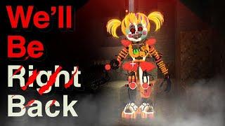 Minecraft FNAF SCRAP BABY | We'll Be Right Back Meme #1