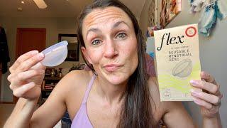 The Flex Company - Reusable Menstrual Disc - HONEST * TMI * REVIEW 🩸