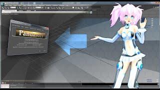 How to import Models from Maya to MMD