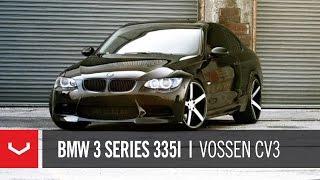 BMW 3 Series 335i on 20" Vossen VVS-CV3 Concave Wheels / Rims