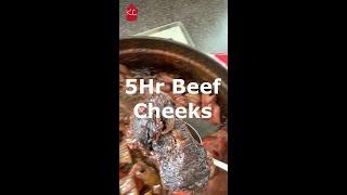 5hr Beef Cheeks in Bone Marrow Butter. LG24 Kamado