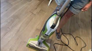 How to use the Bissell cross wave multi surface floor cleaner