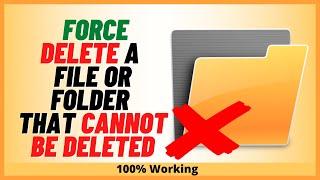 Can't Delete A File or Folder in Windows 11? Force Delete It