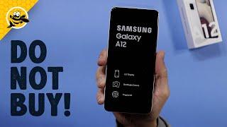 Samsung Galaxy A12 Unboxing and First Impressions - DO NOT BUY!