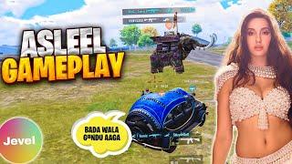 ASLEEL &  IMPOSIBLE CLUTCH BGMI FUNNY JEVEL GAMEPLAY  | JEVEL |