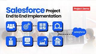 Salesforce Project End-to-End Demo by POC 5 Interns | Salesforce Admin | Salesforce Project demo