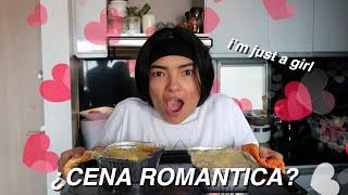 CHICA en crisis intenta hacer cena romántica (no le sale!!!!)