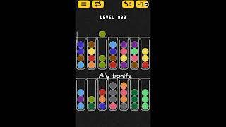 ball sort puzzle level 1999