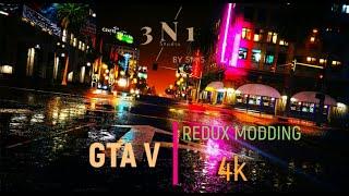 GTA V Redux Modding 4K gameplay 2020 by 3 N 1