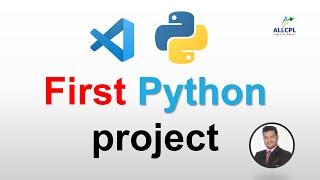 Create First Python Project | Python in Visual Studio Code 2022 #python