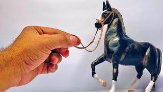 Clay Sculpting: Horse , How to make HORSE with clay easy ,clay modelling horse , horse sculpture