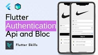 Flutter Login & Signup with Api and BLoC : Secure Your App Like a Pro!