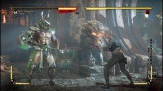 MK11 Shao Khan Tech and Soft Knock Down Tech