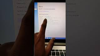 How to Check Processor And Ram In Laptop And PC#macnitesh#2023shorts#keyboardtricks