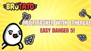 EASY MODE WITH MULTITASKER! | Brotato: Abyssal Terror DLC