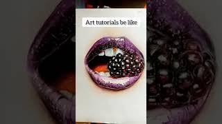 ArT tUtOrIaLs Be LiKe||Thakudu arts#shorts#art#yts#viral