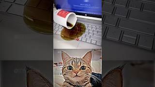Bombastic illusion #cat #meme #dance