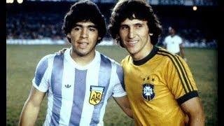 (1979) Maradona Vs Zico ● Brasil x Argentina ● The First Clash