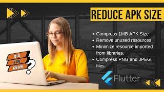 How to Reduce APK Size of Flutter App | Optimize Flutter App Size | Flutter Tutorial for beginners