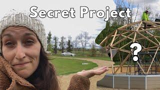 Secret Summer Project!  Our Zone 3 Gardening in Alberta Canada