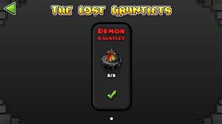 DEMON GAUNTLET (ALL CLEAR) | Geometry Dash 2.1 : The Lost Gauntlet Series #8 /  Partition