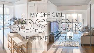 MY BOSTON APARTMENT TOUR! | Molly J Curley