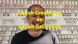 Gelish Cream Gel vs Gelish Gel Polish Removal