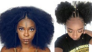 Fulani Inspired Hair Tutorial | Collab with Leslie Latrice