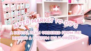 AFTER-MARKET STUDIO VLOG | MAKING A BULK CUSTOM ORDER FOR A DENTAL CLINIC IN ALASKA