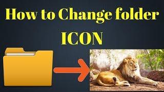 how to change folder icon permanently