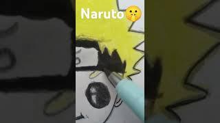 draw naruto in 15 second # naruto drawing easy #shorts#shortsfeed2025 #art