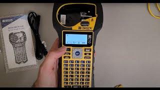 Review of the Brady M210 Handheld Label Maker with Accessory Kit