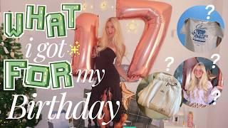 Meine Geburtstags-Geschenke 2024  What i got for my birthday Haul | MaVie Noelle